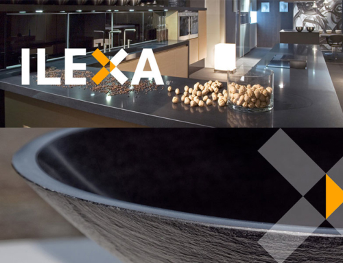 ILEXA Piano cucina in Agglomerato di Quarzo